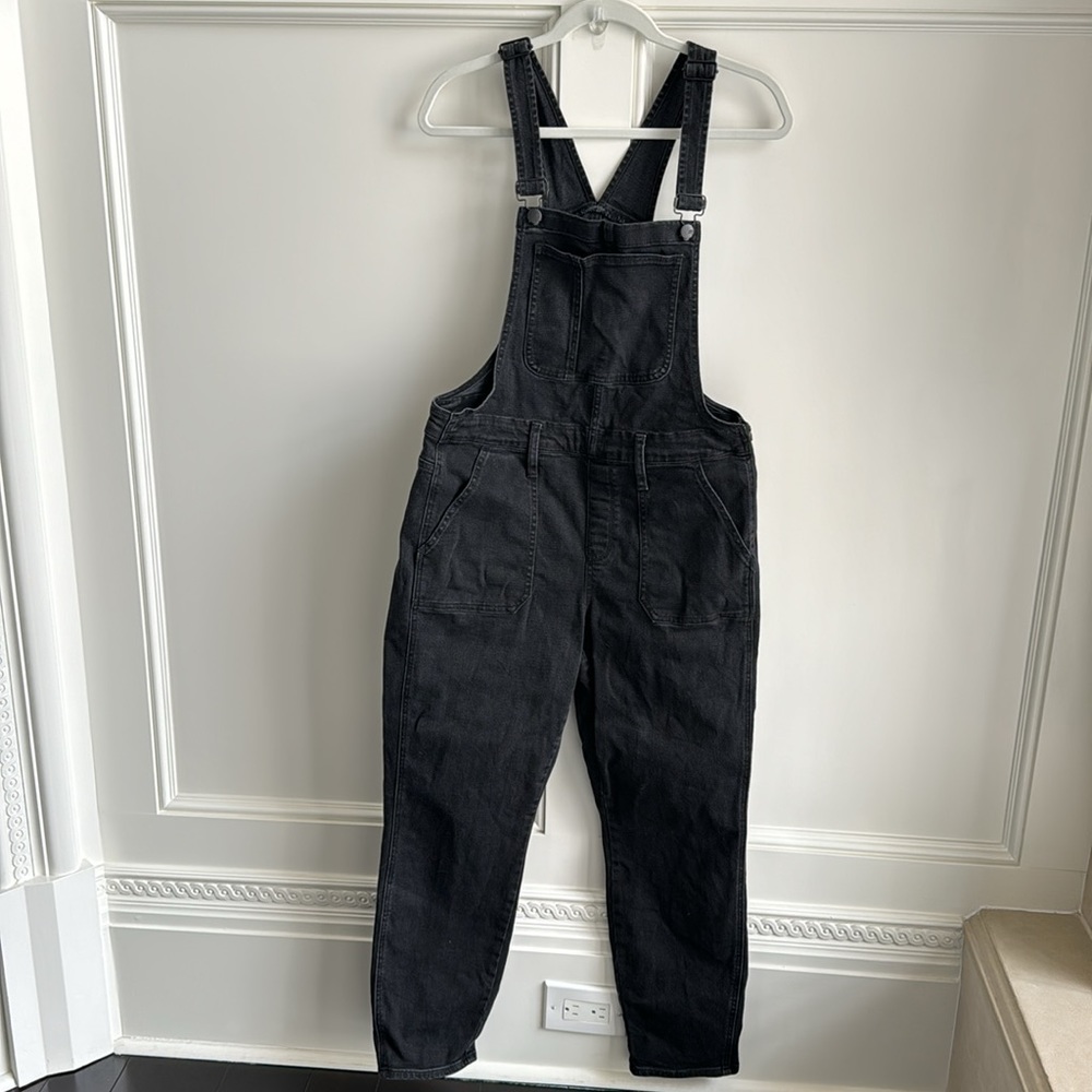 Madewell Black Overalls